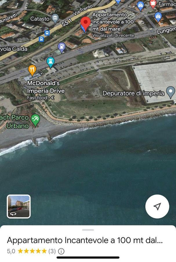 Appartamento Incantevole A 100Metri Dal Mare E Accanto Alla Pista Ciclabile Imperia Exterior foto